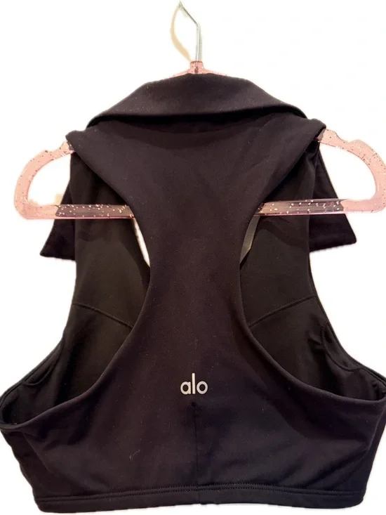 Alo Yoga Black Charmed Collar Bra Tank Size XS - Picture 4 of 5